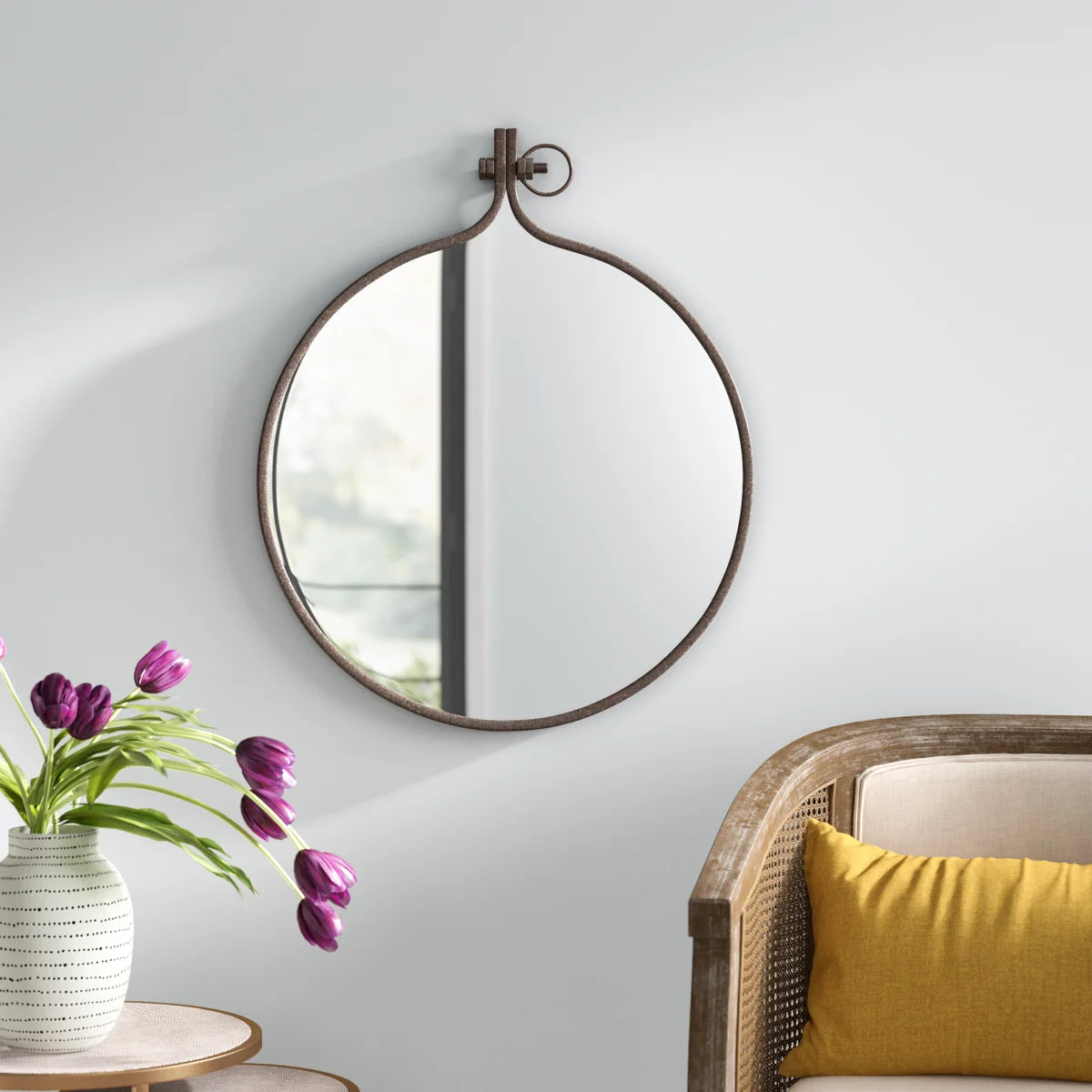 Ristaino Metal Mirror