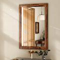 Wood Framed Wall Mirror