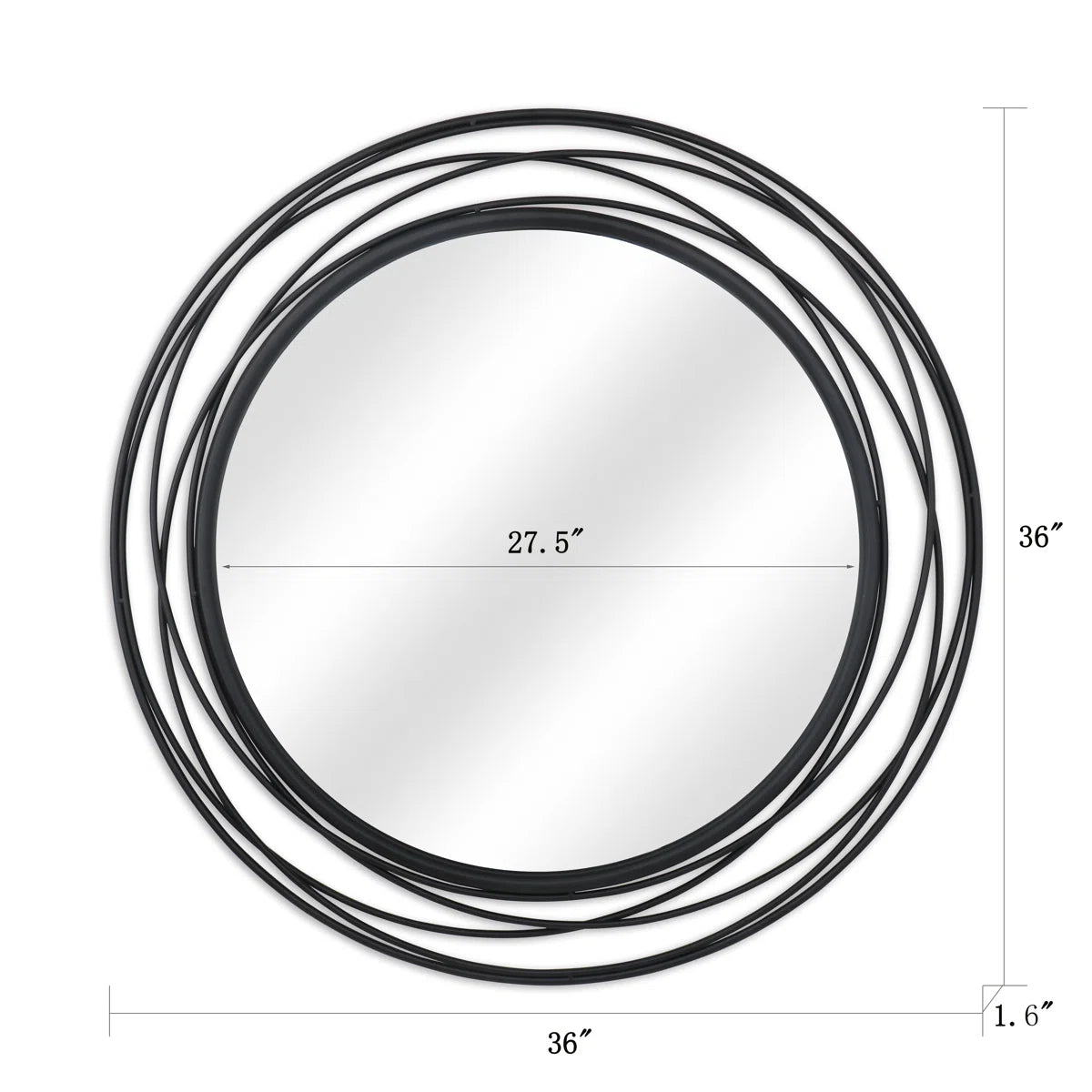Firsdon Metal Mirror